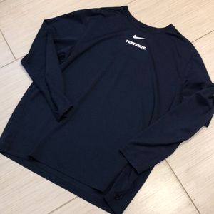 Penn State Nike DriFit On Field Long Sleeve Tee